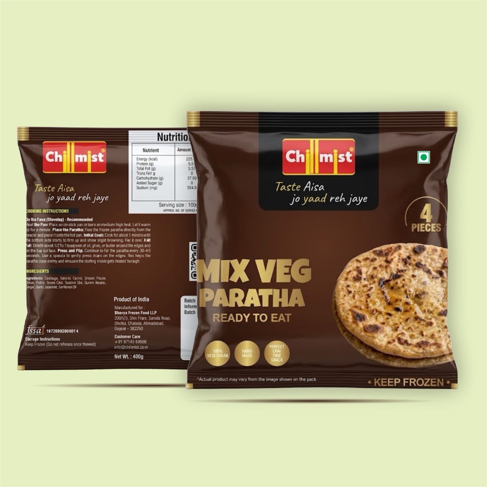 Mix Veg Paratha